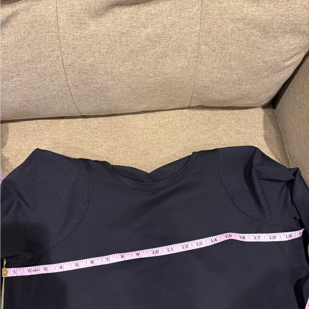 Lululemon Women’s Run Long Sleeve 'Mind Over Miles' Shirt - Black - Size M - Picture 9 of 10